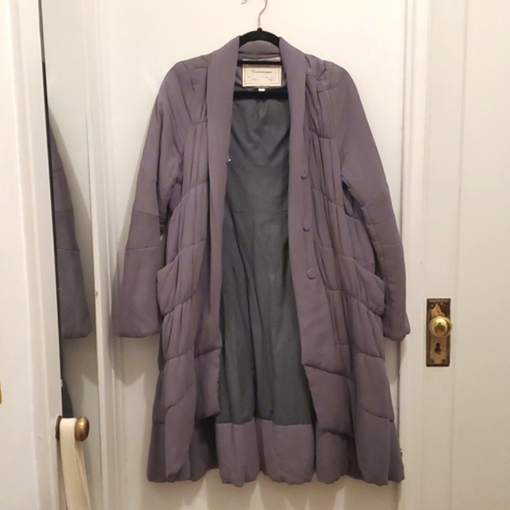 Anthropologie quilted coat